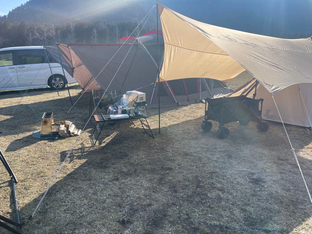 DOD ワンポールテントS、いつかのタープ、インナーシート、グランドシートセット