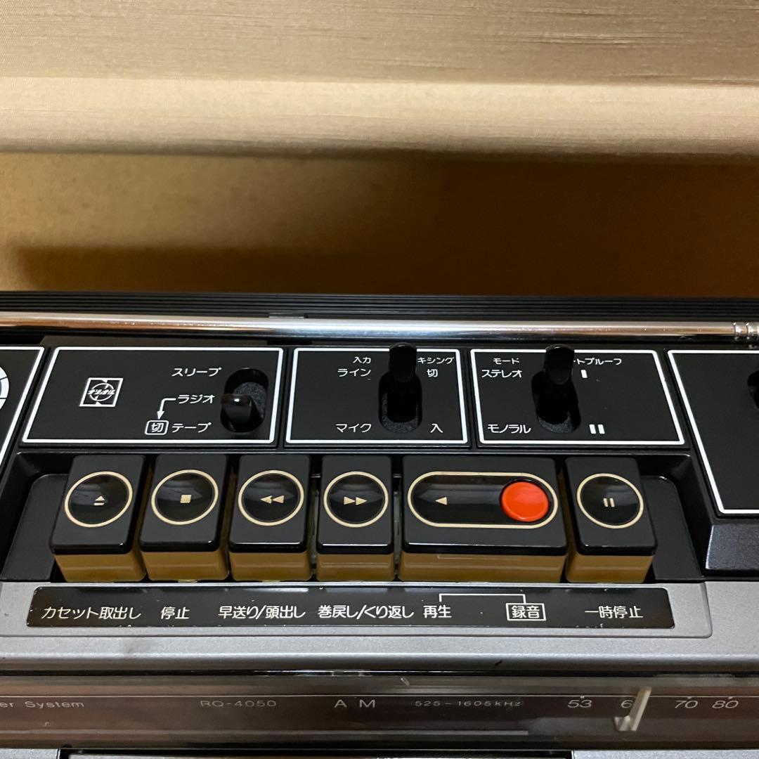 National／ラジカセ／RQ-4050／メンテナンス済み／メンテセット付