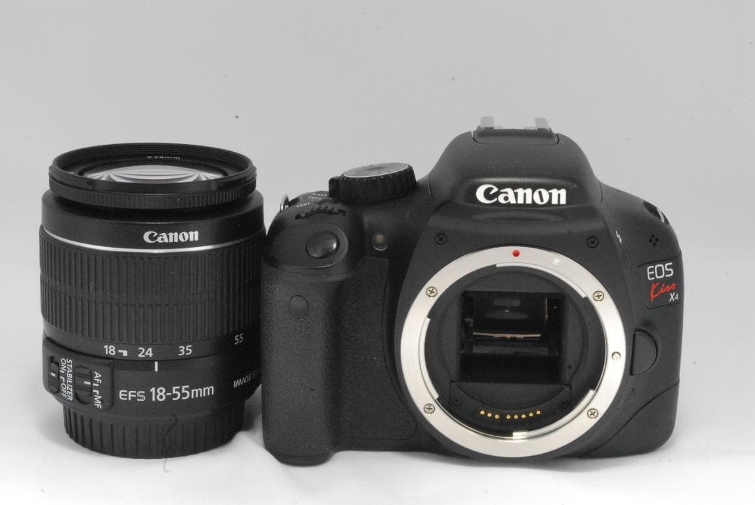 Canon kiss x4 標準レンズセット 入門者用 値引き対応可 付属品