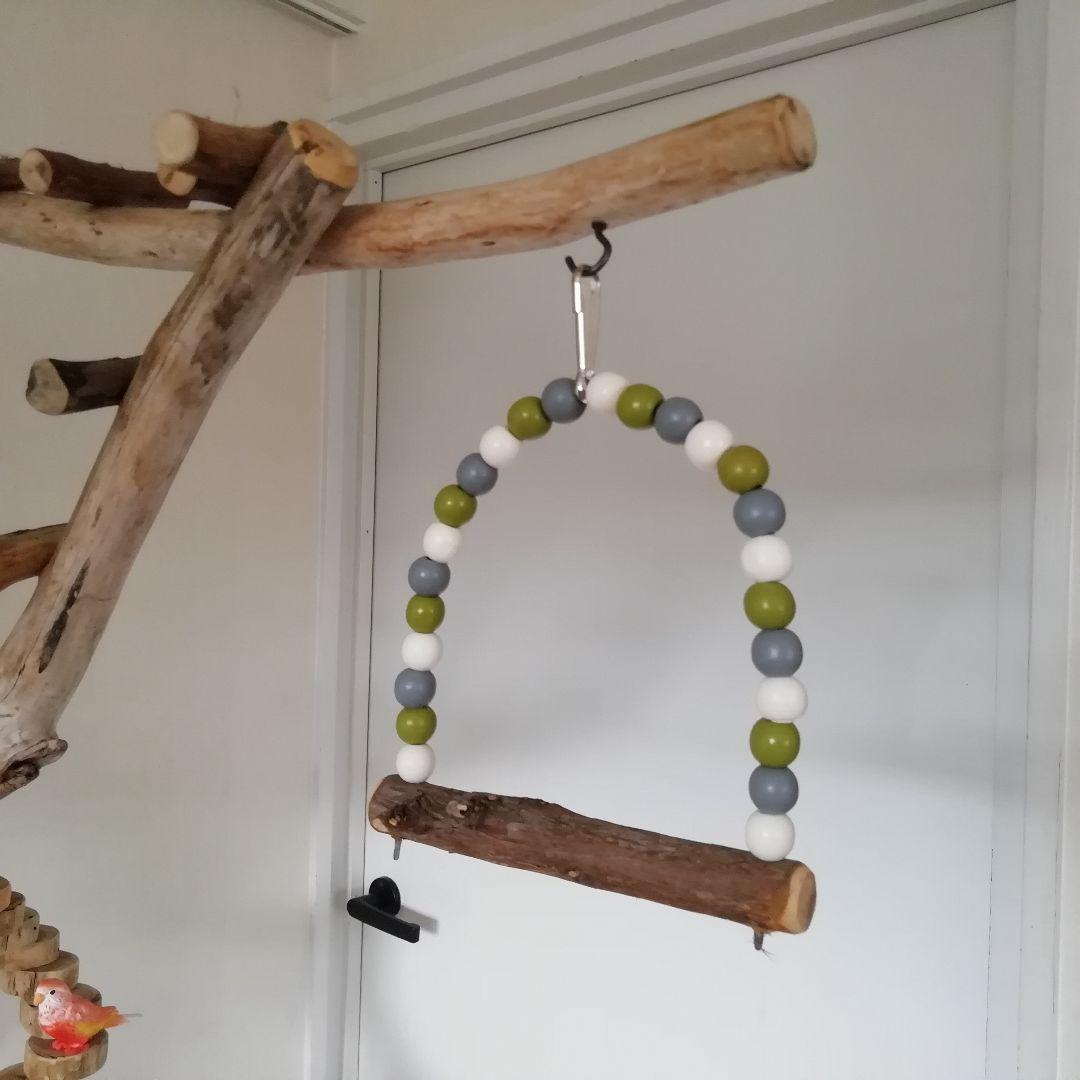 瑛 バードアスレチックジム大型 天然木 自然木 流木 止まり木 インコ