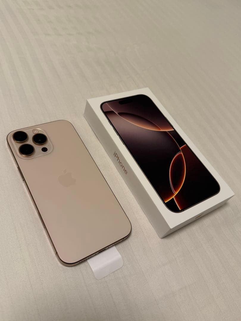 iPhone16ProMax デザートチタニウム 256GB SIMフリー