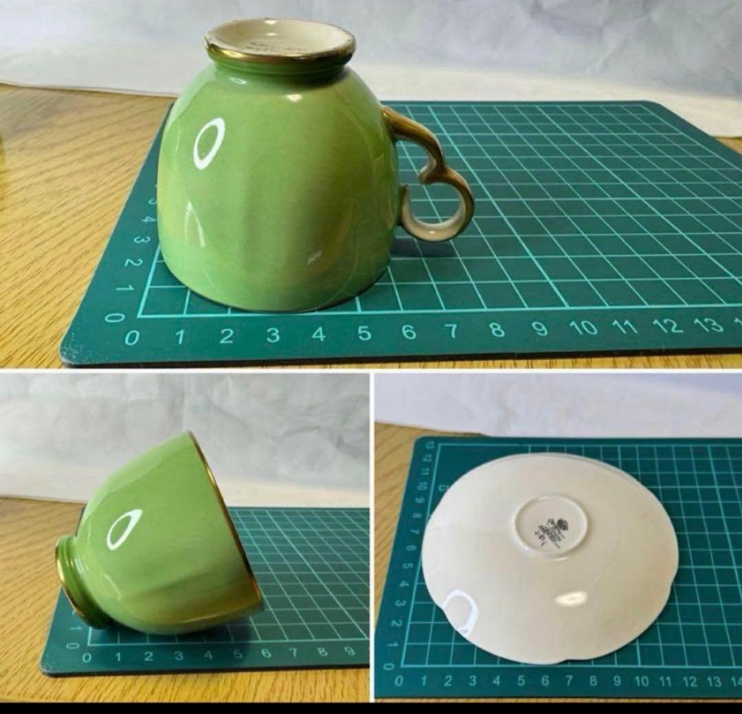 1930年代　イングランド　クラウンデボォン社　カップ＆ソーサー　１個。長期保存