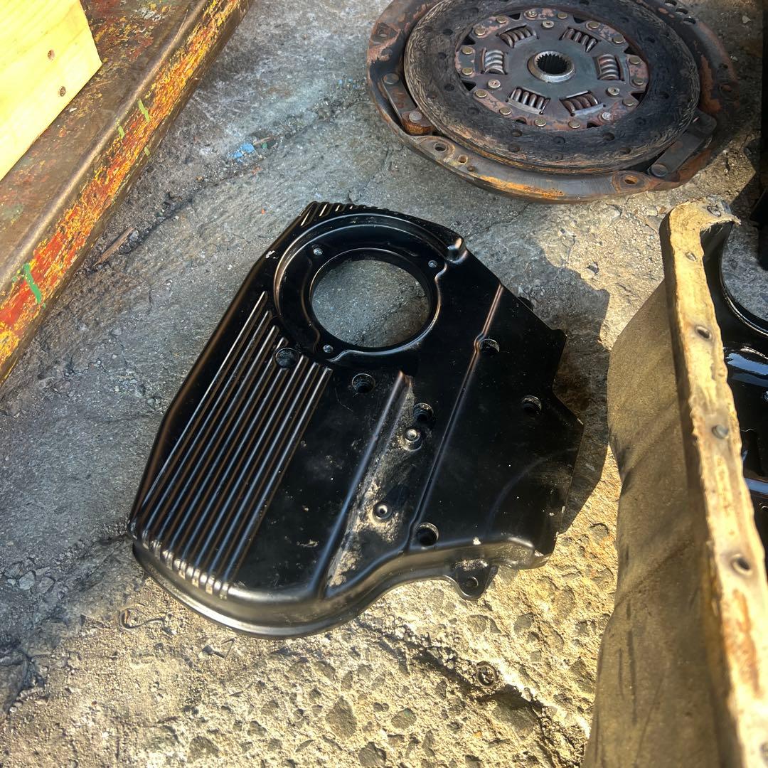 メカチューン エンジン 2機 日産CA18 機械式 ターボ 本体 シルビア