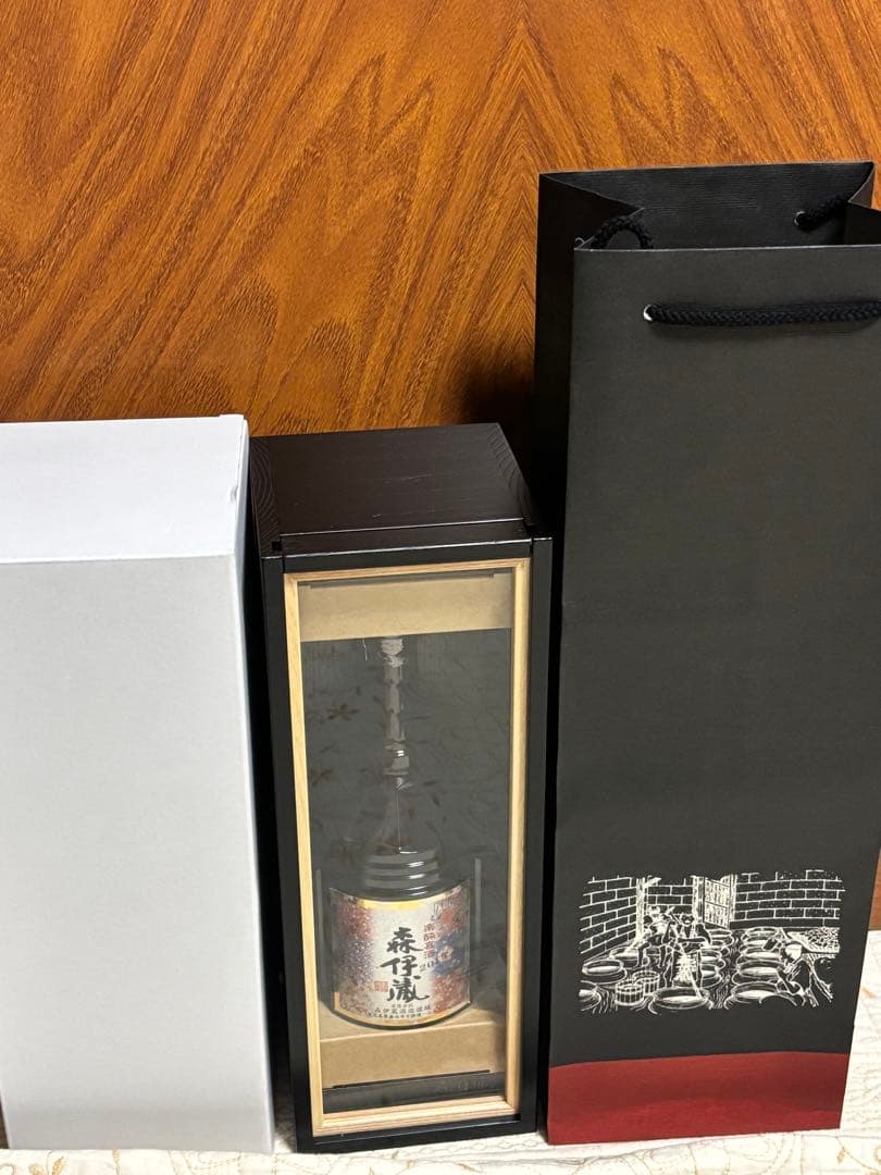 イチゴ 森伊蔵 楽酔喜酒2015 木製ケース入り 値段交渉可能です