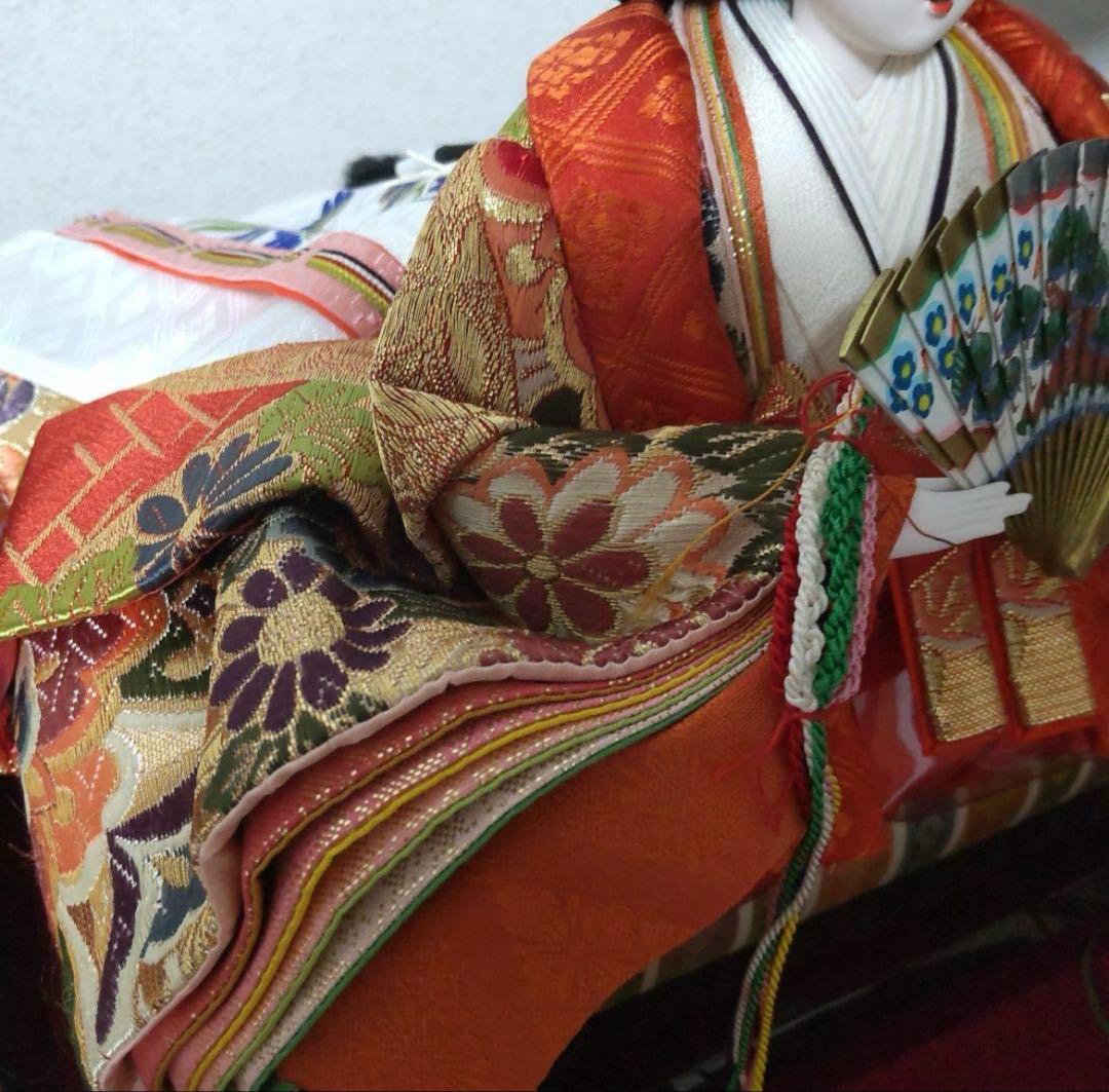 伝統的 雛人形セット （ガラスケースなし）