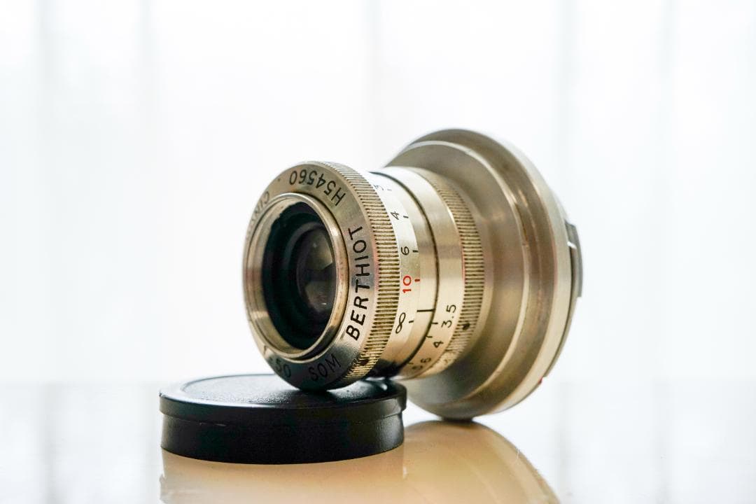 限界値下げ！Som Berthiot Cinor 50mm f3.5 M改 銘玉