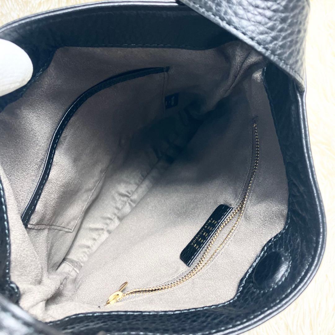 【美品・希少】ペッレモルビダ ハンドバッグ 10th アニバーサリー ブラック