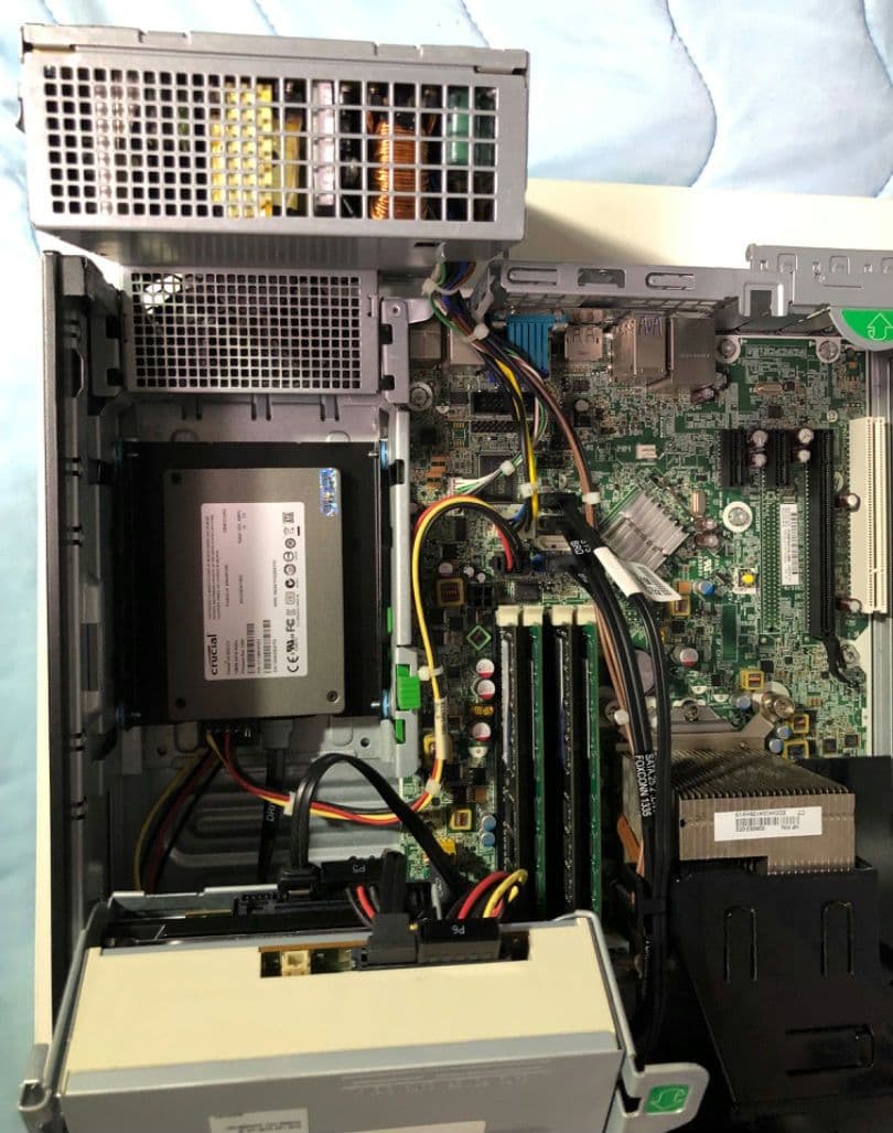 【SSD,Office】 i5 16GB 128GB+500GB HP製PC