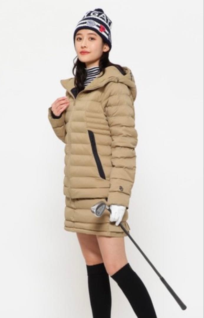 PEARLY GATES ナイロンストレッチドビー 中綿キルティングジャケット