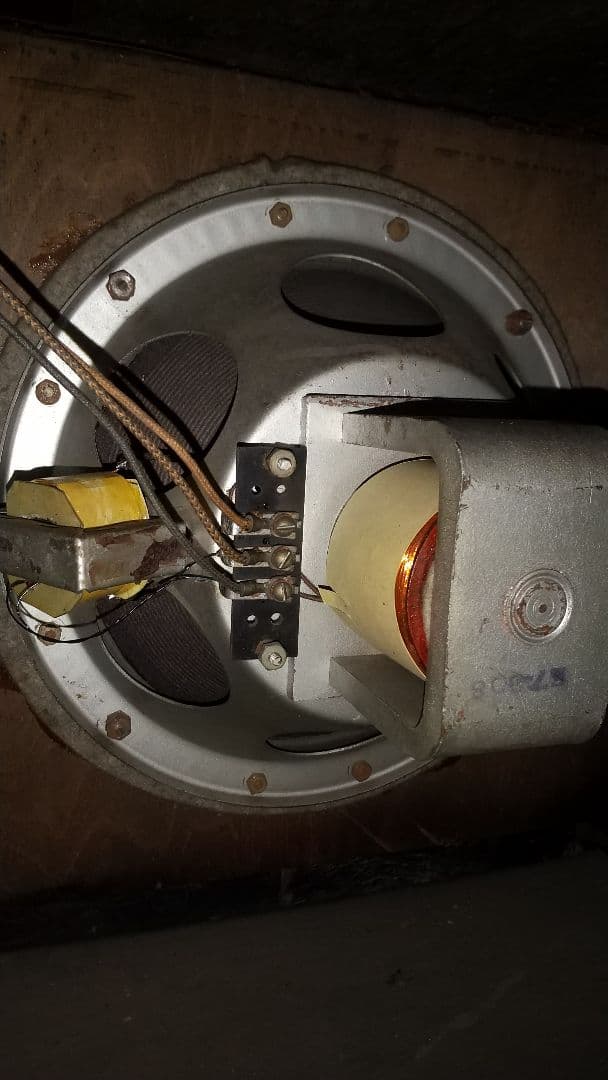 ラジオのみ修理済 日本ビクター JRE-47 電気蓄音機 真空管ラジオ 引取のみ