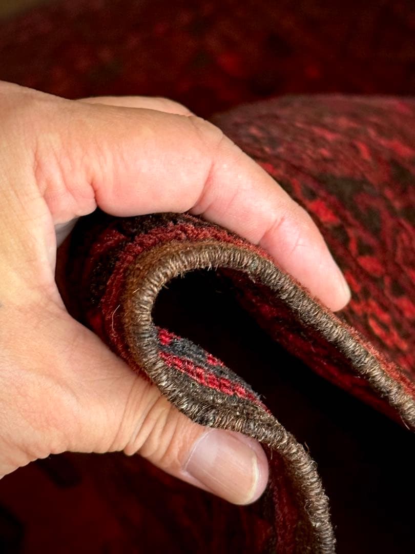 トライバルラグ　ヴィンテージラグ　トルクメン　エルサリ　プリミティブアート　美品