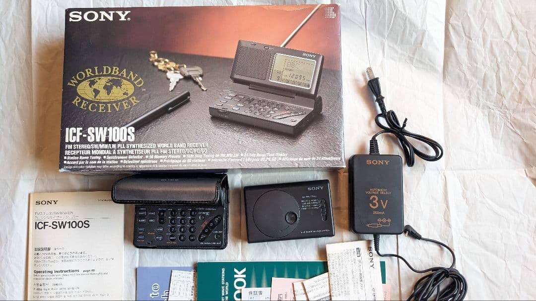 ラジオ・コンポ SONY ICF-SW100S