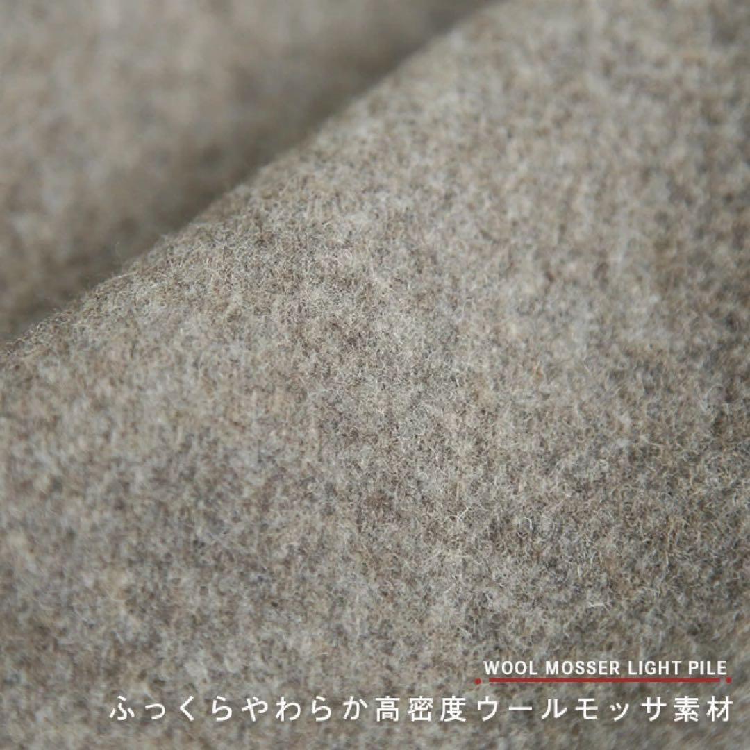 DANTON(ダントン) ウールライトパイルラウンドカラージャケットsize38