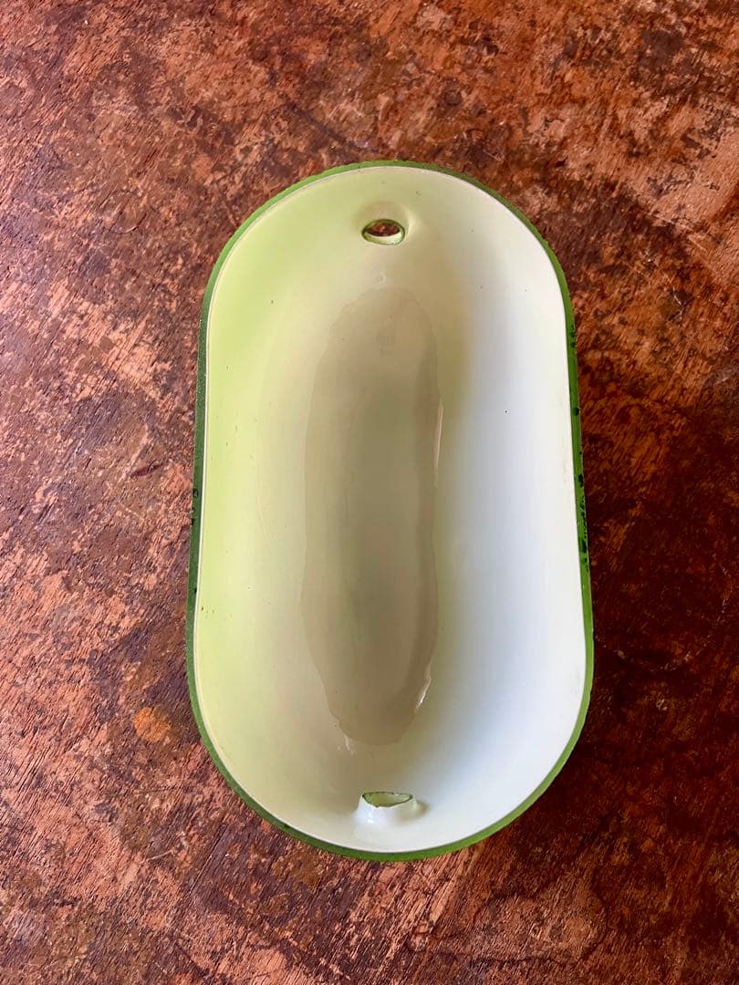 大正ロマン　緑変形電笠　電気スタンド　ガラス　照明　灯り　アンティーク　古道具