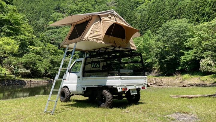 ルーフテント　スミッティビルト smittybilt オーバーランダー