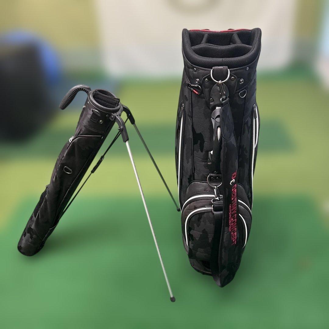 DESTINY CONCEPT サブバック内蔵型 カモフラージュ ゴルフバッグ
