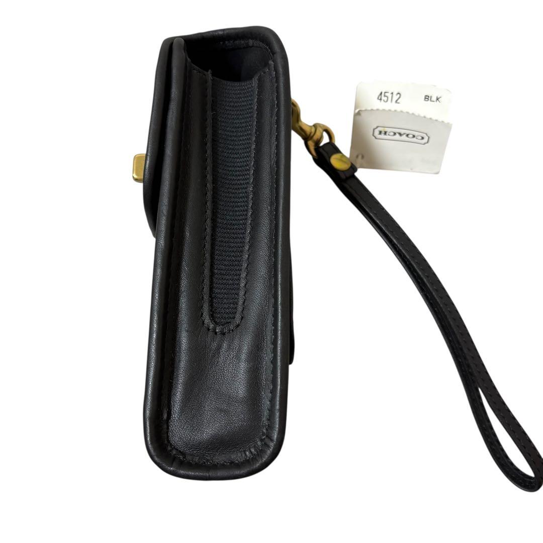 希少　新品タグ付き　オールドコーチ　シガレットポーチ　ビンテージ　ブラック