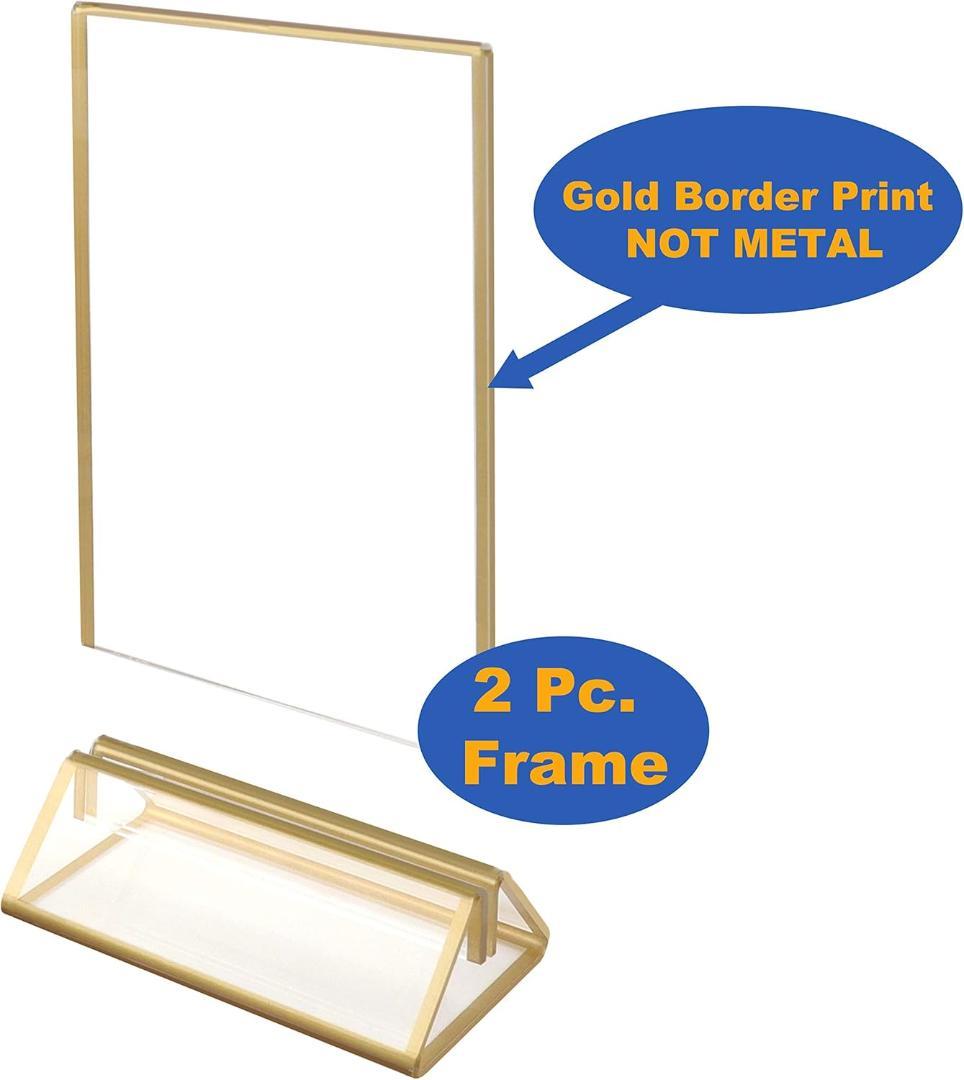 ゴールドサインホルダー 12パック 5x7 12Pack237K864