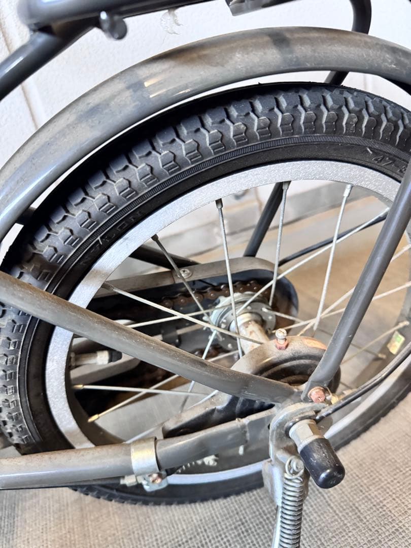 ビッケ　子供自転車　16インチ　bikke ブリヂストン　カバー　補助輪　鍵付