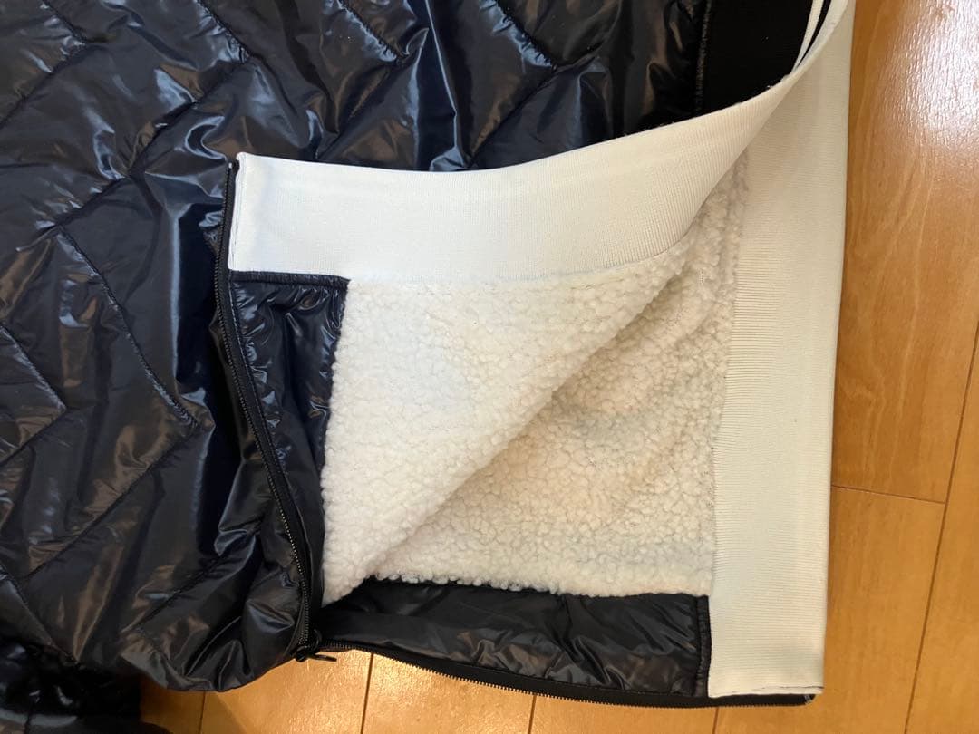 Jack Bunny 中綿リバーシブルスニード4（M）ダークネイビーx白　裏ボア