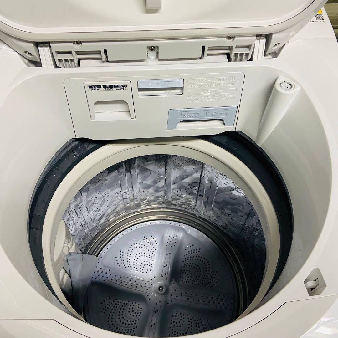 12r9. SHARP 8kg 洗濯乾燥機 ES-TX8G-W 2023年製