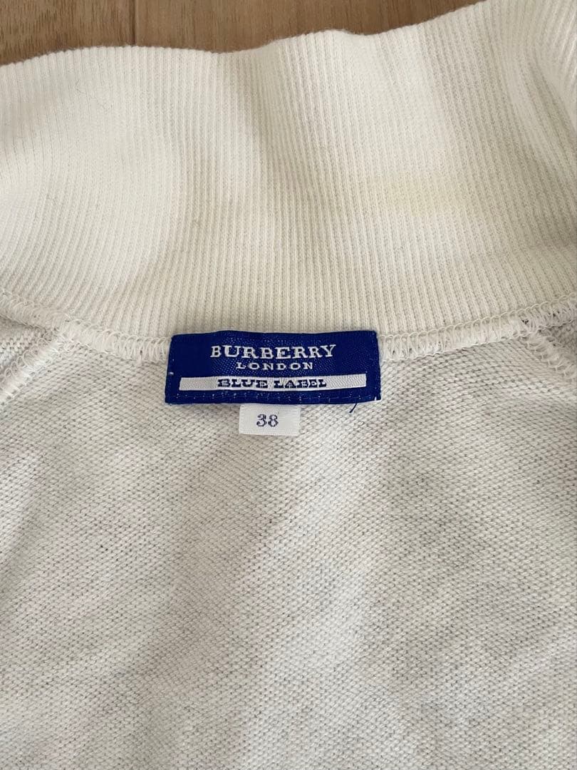 美品✨ バーバリーブルーレーベル　スウェット　トラックジャケット　ノバチェック