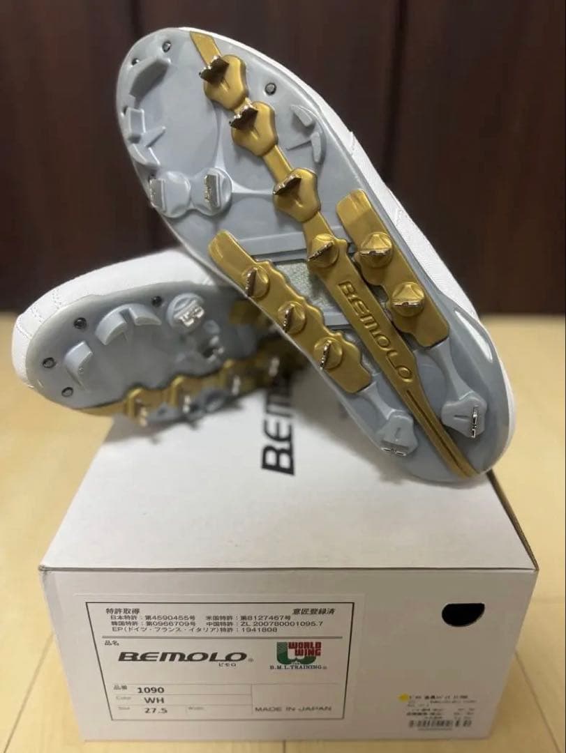 【新品未使用】BEMOLO 野球スパイク