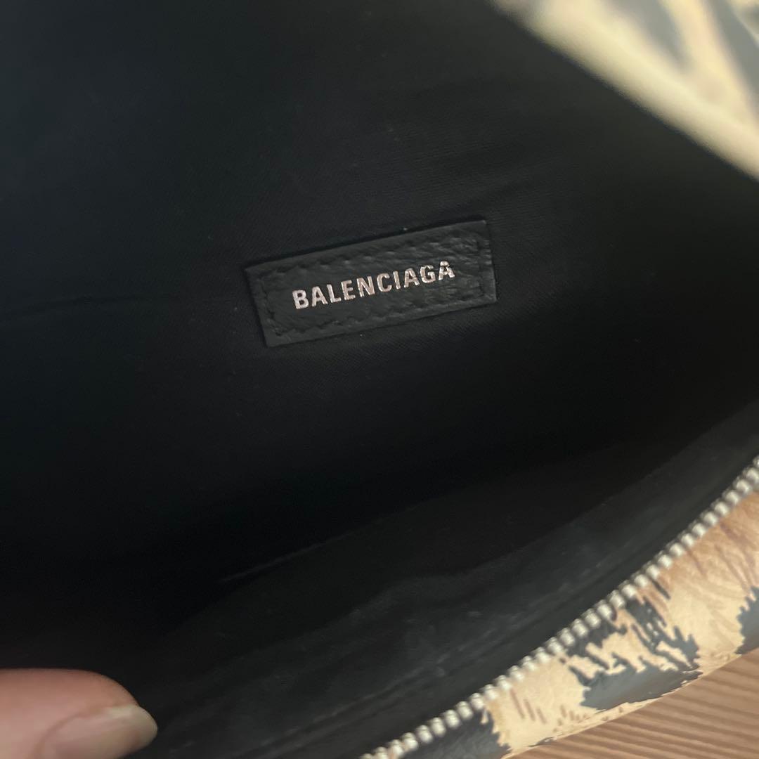 希少　レア　BALENCIAGA レオパード　 ボディバッグ　ウエスト　ポーチ