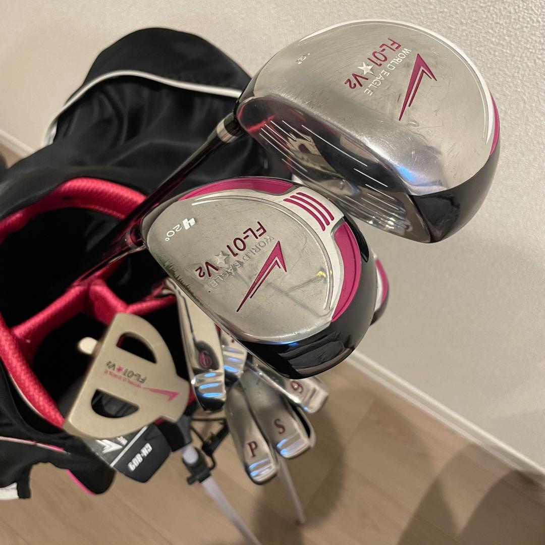 レディースクラブセット 11本 ワールドイーグル FL-01V2