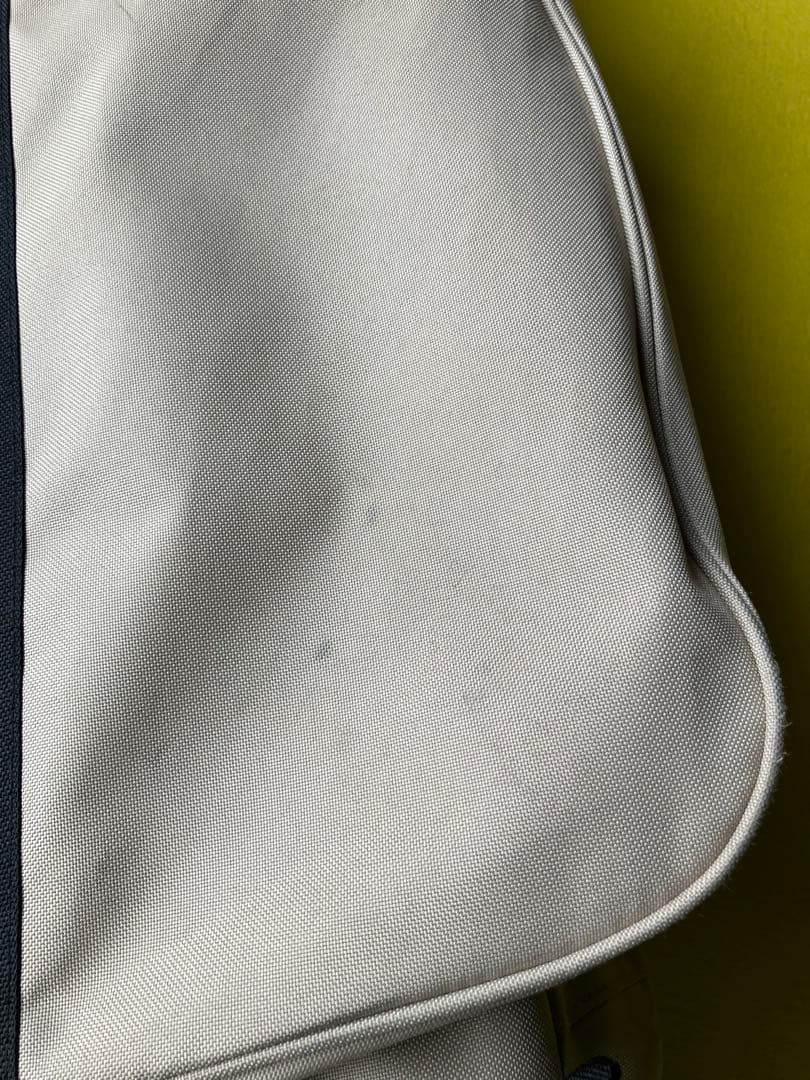 JONES ベージュ ナイロン ゴルフバッグ スタンド付き