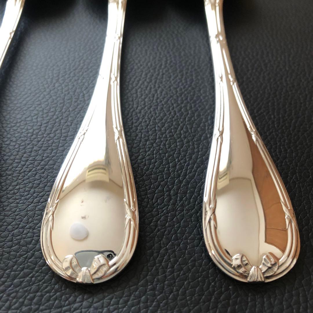 美品クリストフル　リュバン　テーブルナイフ、フォーク、スプーン計12点