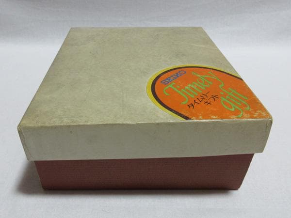 ７０年代SEIKOセイコー花柄パタパタ置き時計箱付きデッドストック昭和レトロ希少