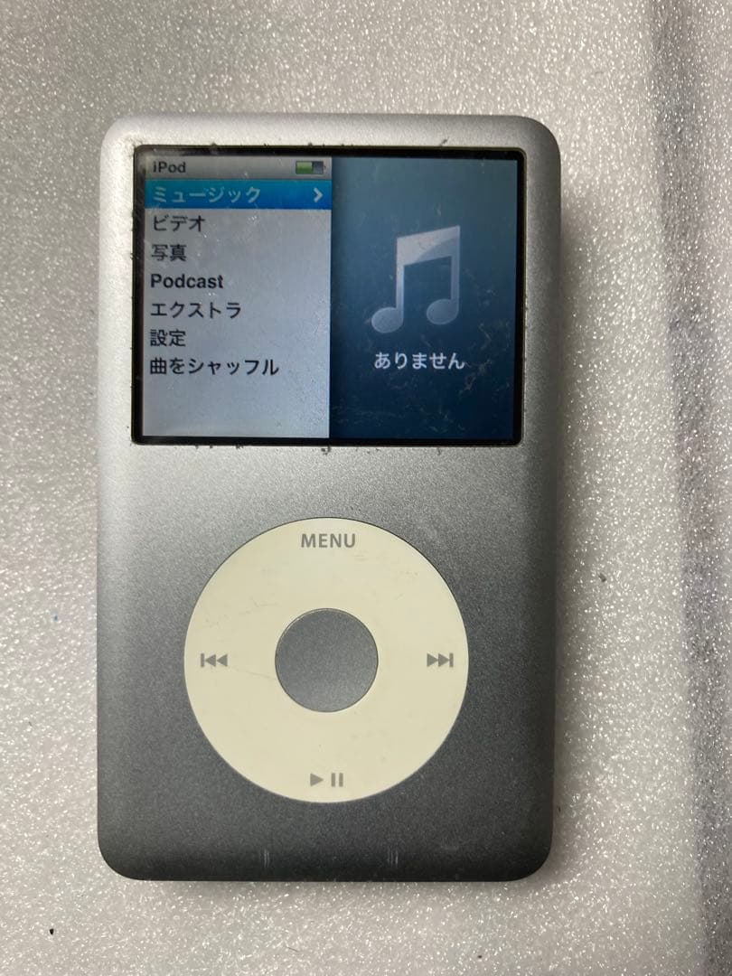 iPod Classic 80GB 動作確認済み　新品バッテリー交換済み超元気