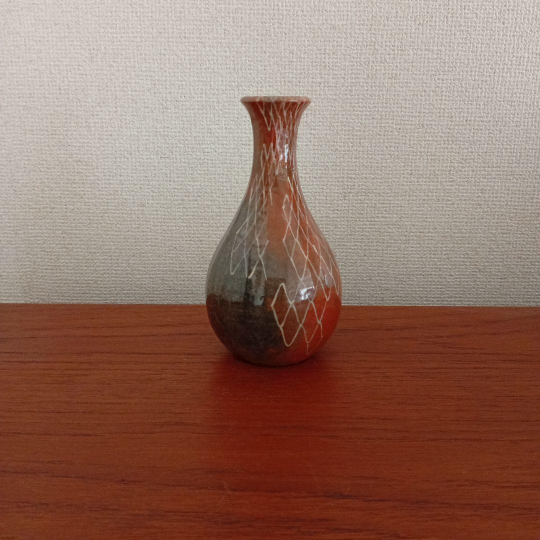 赤楽　徳利　松斎（楽吉左衛門、黒楽、楽焼、吉向）