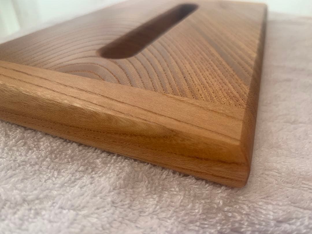 ☆ nn☆✨高級木材・欅✨木製ティッシュケース製作【MUKU】職人手作り