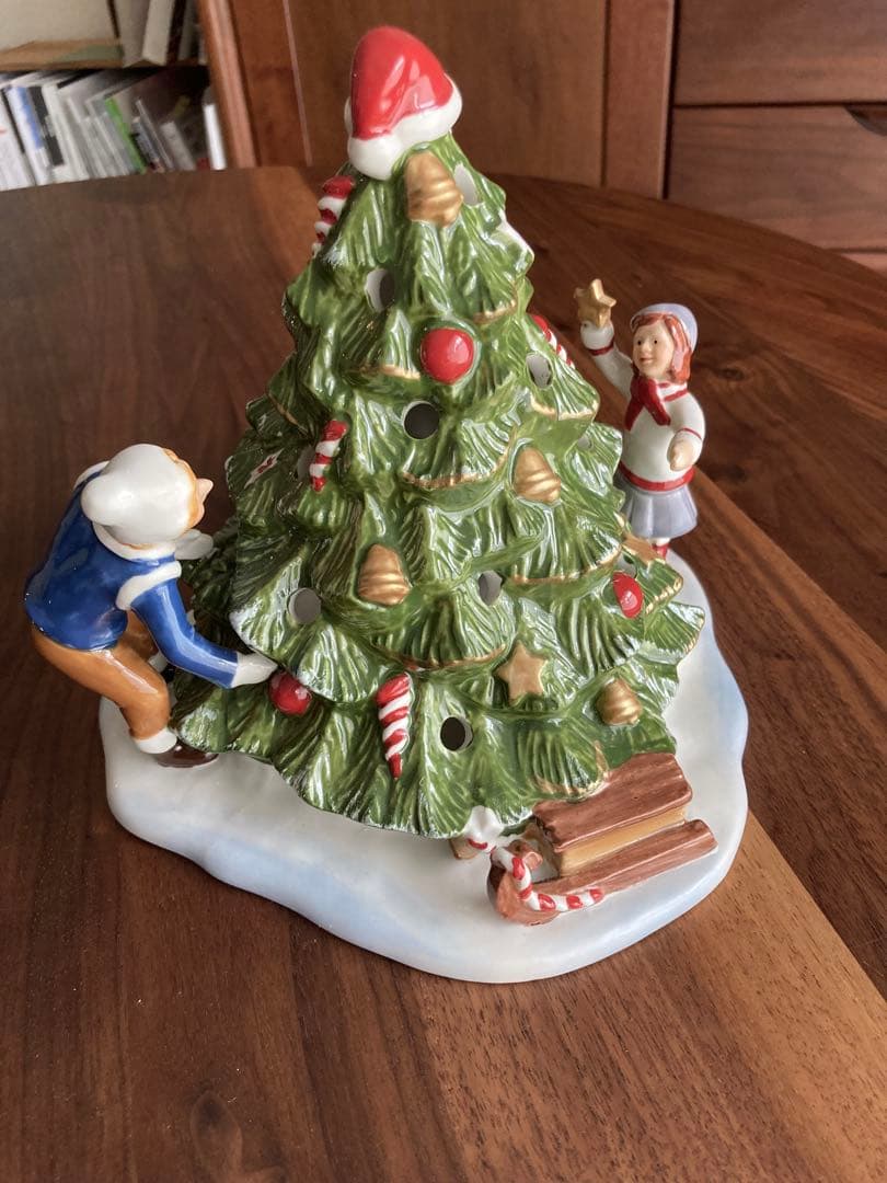 villeroy&boch ビレロイ　クリスマスツリー　キャンドルホルダー