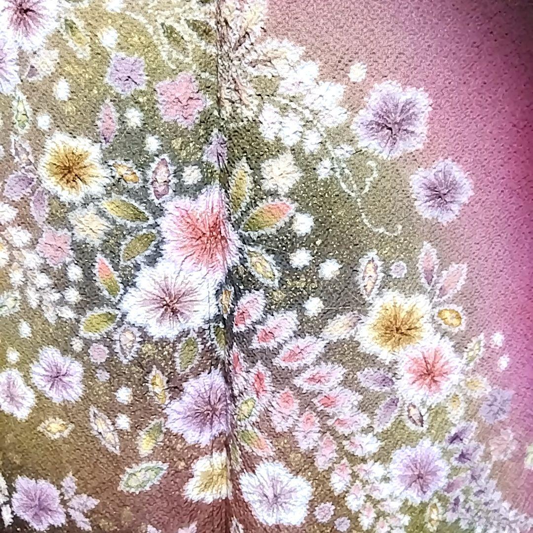 専用　翠山工房 落款 セット 辻ケ花 辻ヶ花 袋帯 辻が花 訪問着 紫 絞り