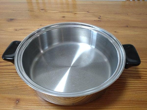 VitaCraft ステンレス両手鍋 蓋付き（まりん）