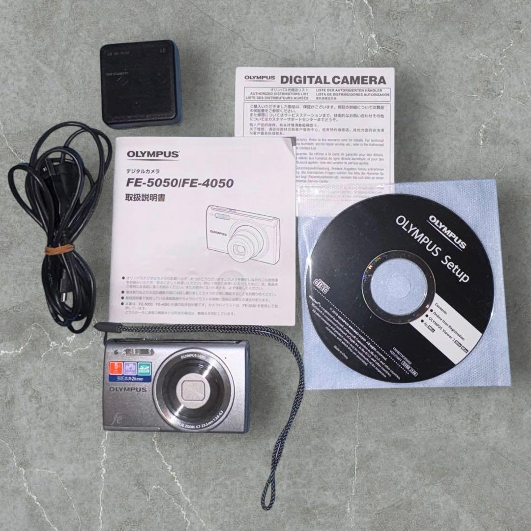 OLYMPUS FE-5050 コンパクトデジタルカメラ　1400万画素