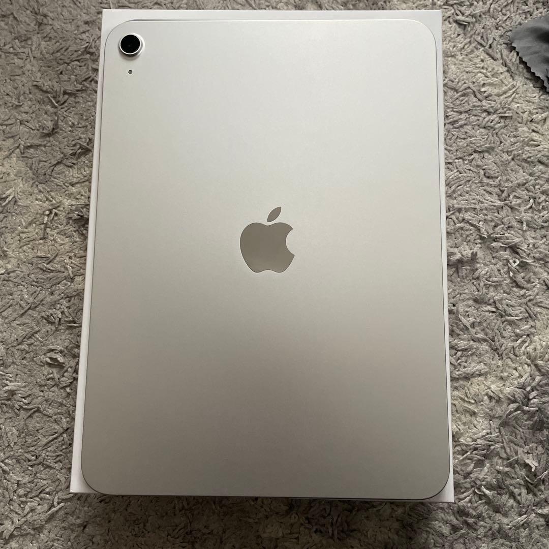 iPad (A16) 128GB シルバー フィルム、カバー、ペンシル付き