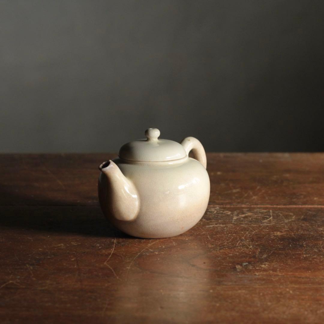 白薩摩 急須 後手 煎茶道具 古道具 アンティーク 古美術 酒注ぎ