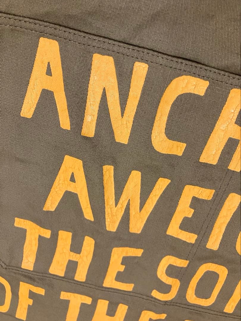 KAPITAL キャピタル　エプロン　カーキ