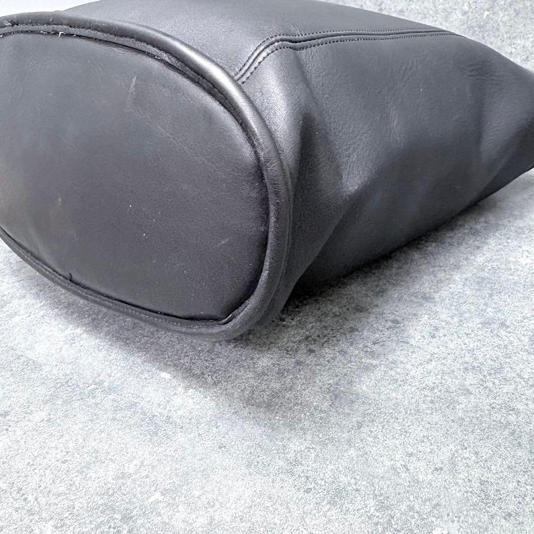 激レア 美品✨COACH オールド コーチ ショルダーバッグ ゴールド金具 黒