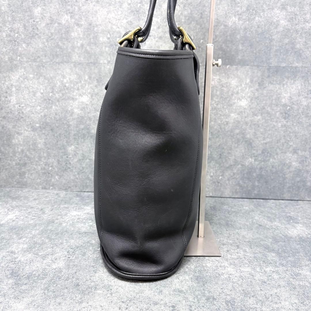 激レア 美品✨COACH オールド コーチ ショルダーバッグ ゴールド金具 黒