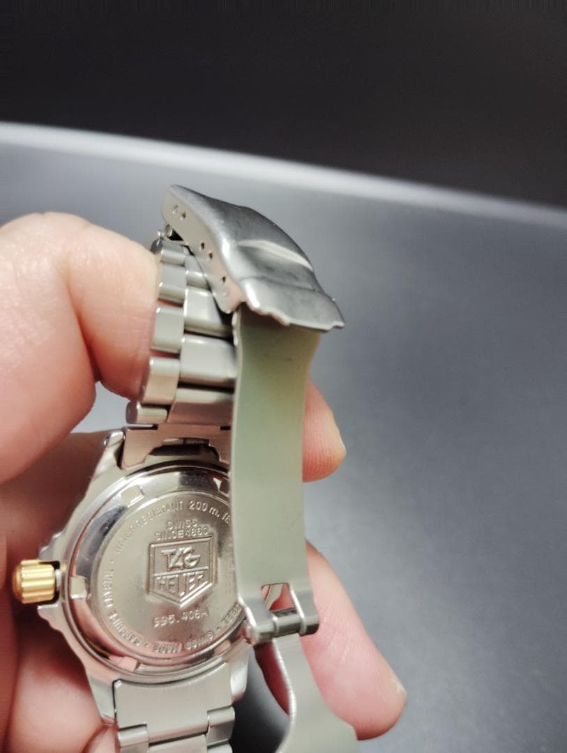 TAG Heuer ゴールドシルバー 時計　515/A　美品