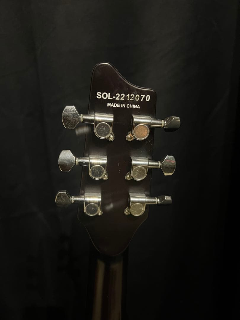 SCHECTER OL-FL ダークブラウン　プリアンプ付き