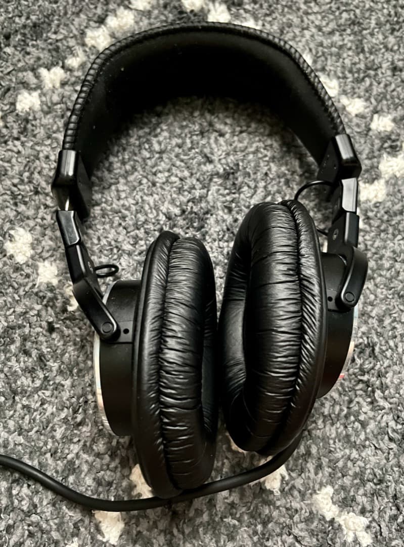 SONY MDR-CD900ST イヤーパッド新品交換済み　ヘッドフォン