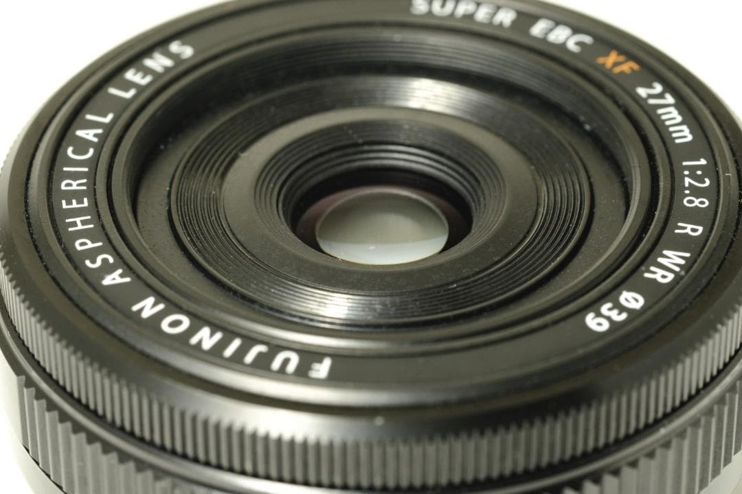 【中古】FUJIFILM XF27mm F2.8 R WR パンケーキ 単焦点