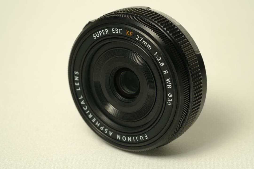 【中古】FUJIFILM XF27mm F2.8 R WR パンケーキ 単焦点