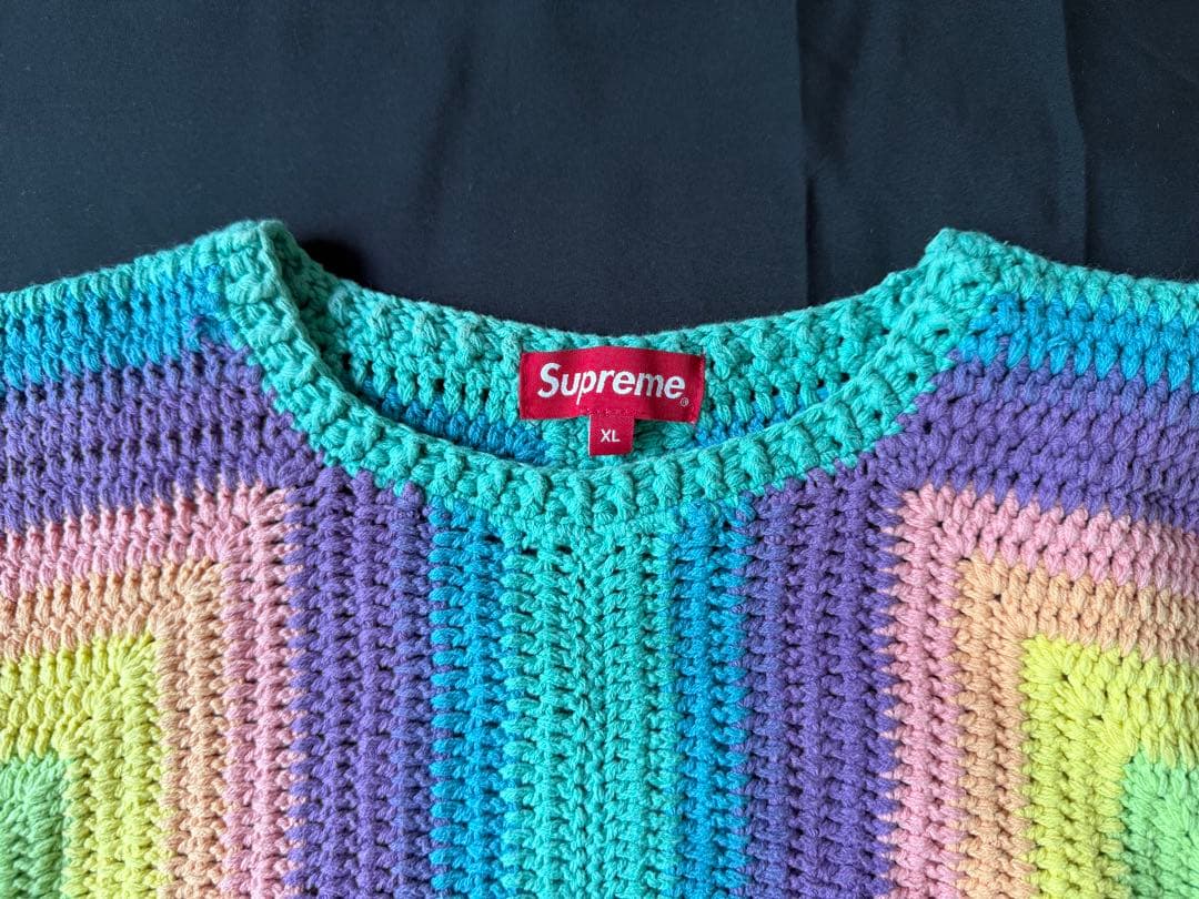 トップス Supreme 22SS Hand Crocheted Sweater
